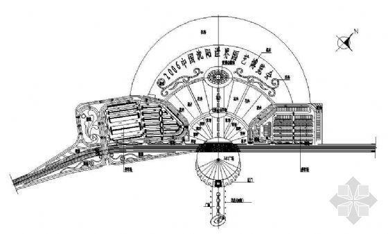 外环境施工图资料下载-世园会主题外环境绿化施工图
