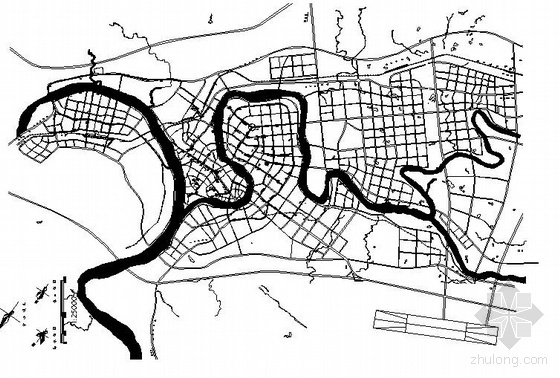 市政燃气规划图资料下载-某地燃气规划图