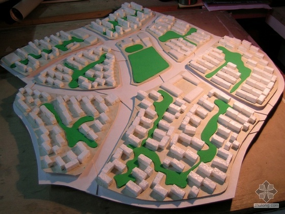 山区纯别墅规划设计方案资料下载-[北京石景山区]某居住小区规划设计方案（5个方案）