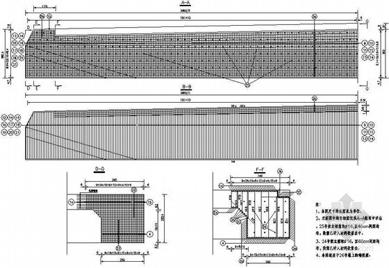 端横梁一般构造资料下载-674m全漂浮体系斜拉桥主桥主梁端横梁普通钢筋构造节点详图设计