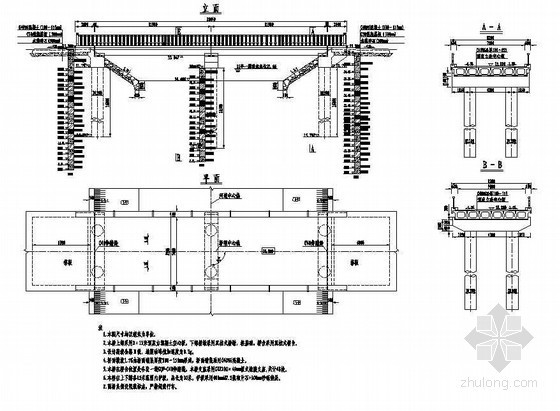 空心板桥加宽设计图纸资料下载-2×12米混凝土空心板成套cad设计图纸