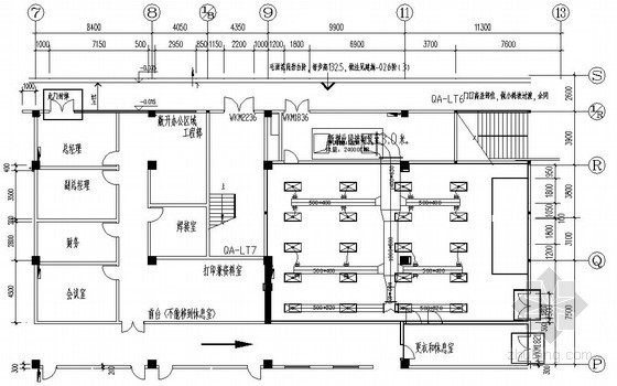 2级吊顶大样图资料下载-[无锡]千级无尘室空调系统设计施工图