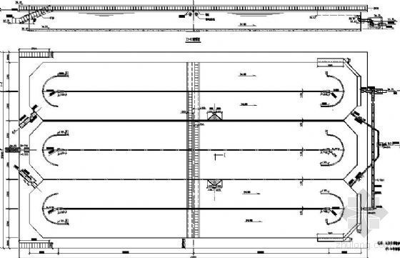三沟式氧化沟设计资料下载-三沟氧化沟施工图纸