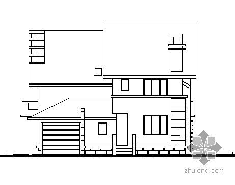 独栋型别墅图资料下载-某二层C10型别墅建筑方案图