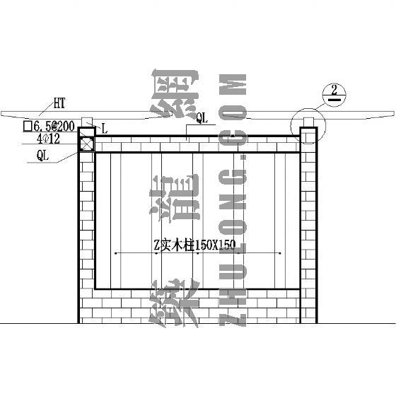 大型艺术施工资料下载-艺术花架施工详图