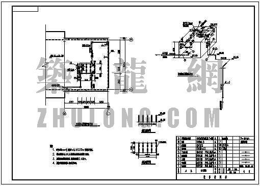 宿舍建筑消防水箱设计资料下载-屋顶消防水箱设计图