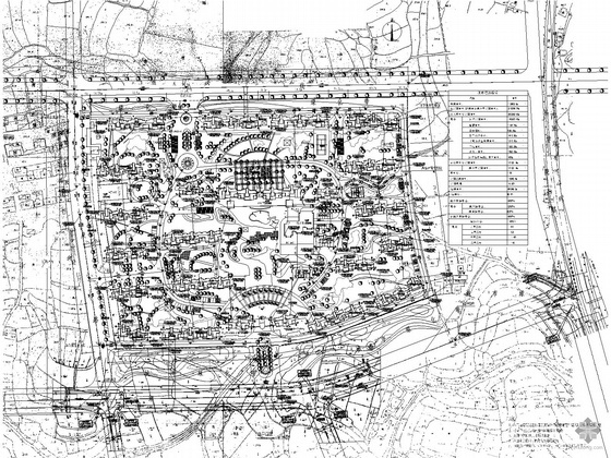 建筑总平面规划资料下载-[北京]某居住区总平面规划设计图