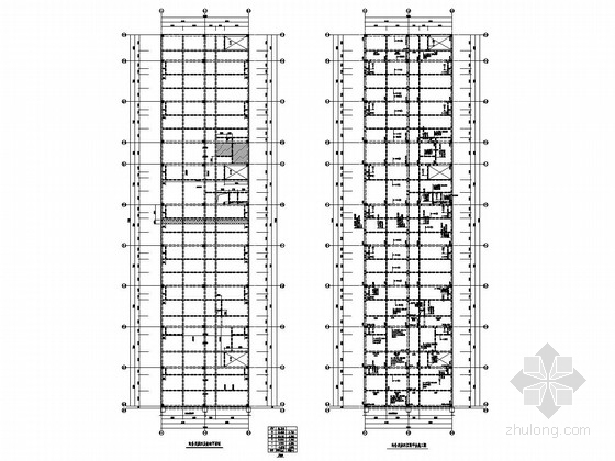 8.5万平国家一级综合汽车客运站结构施工图-A区四层梁、板平法施工图 