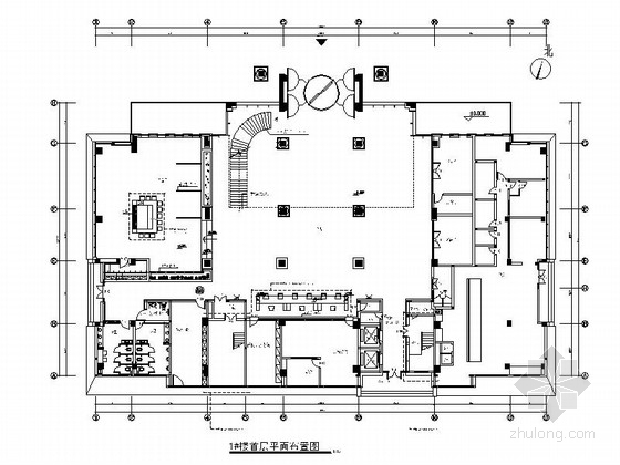 门厅及电梯厅施工图资料下载-[四川]市级疗养康复中心四星级园林式度假酒店设计施工图（含效果及实景）