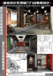 云南酒店毕业设计资料下载-毕业设计展板