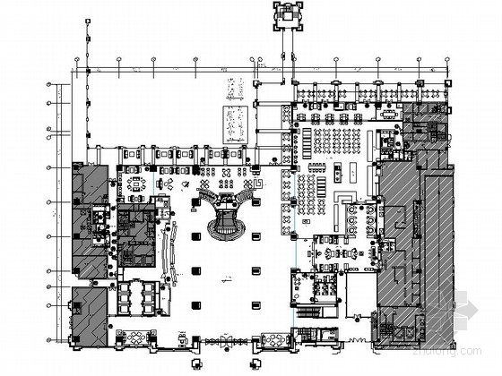 商店室内施工图资料下载-[深圳]荣获全国建筑工程装饰奖豪华五星级酒店室内装修施工图（含效果及实景）