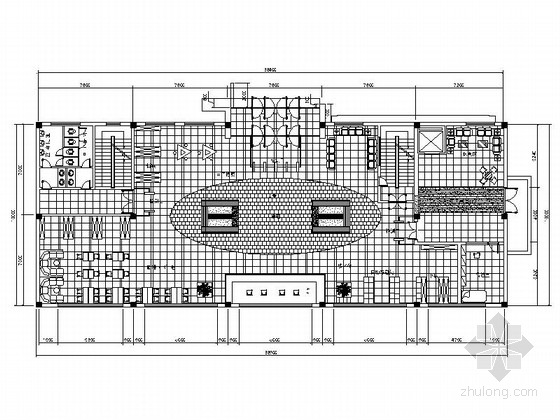 辽宁锦州市图书馆资料下载-[大连]现代简约大型图书馆室内设计CAD施工图（含效果图）