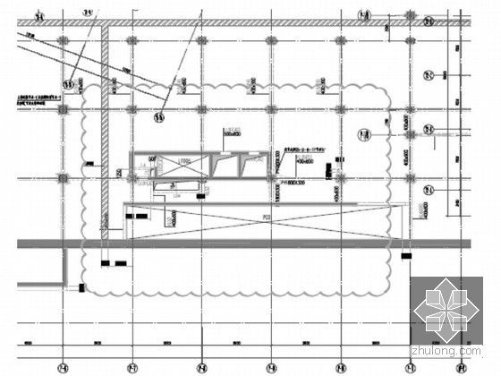 地标建筑超高塔楼深基坑地连墙及盖挖逆筑法施工技术-结构设计图