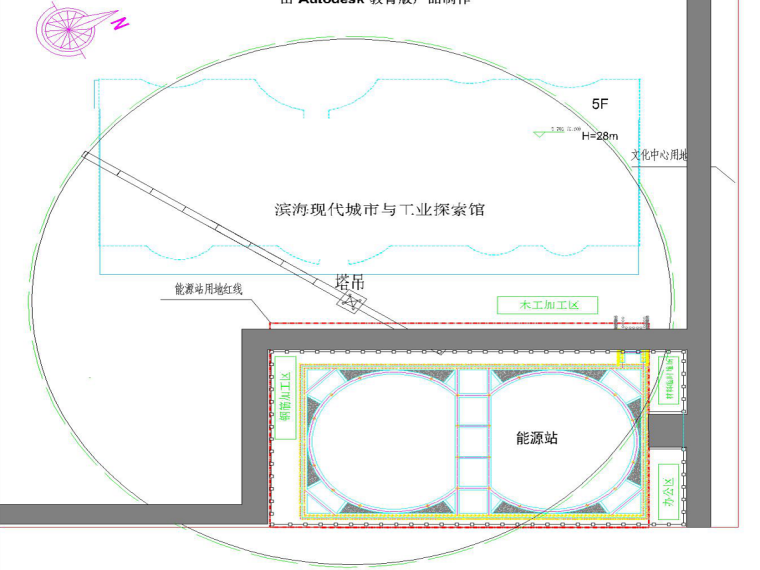 钢筋混凝土施工工程概况资料下载-[天津]钢筋混凝土框架结构能源站施工组织设计