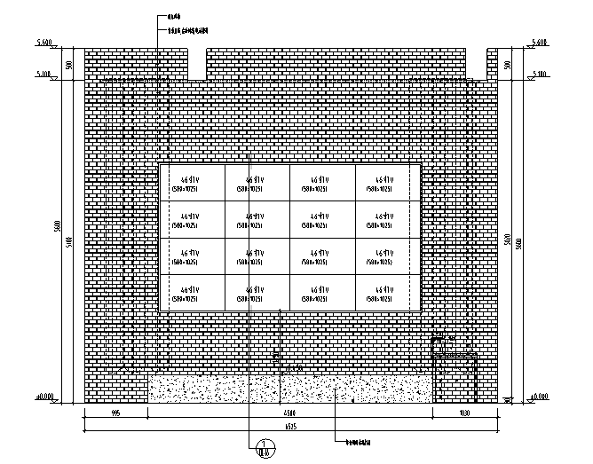 珠海胡桃里音乐餐厅效果图+软装+施工图CAD+PDF-大厅立面图