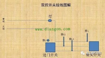 双控开关的接线方法图解_3