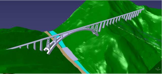 速铁路桥梁沉降观测技术资料下载-[BIM案例]BIM技术与大型铁路桥梁