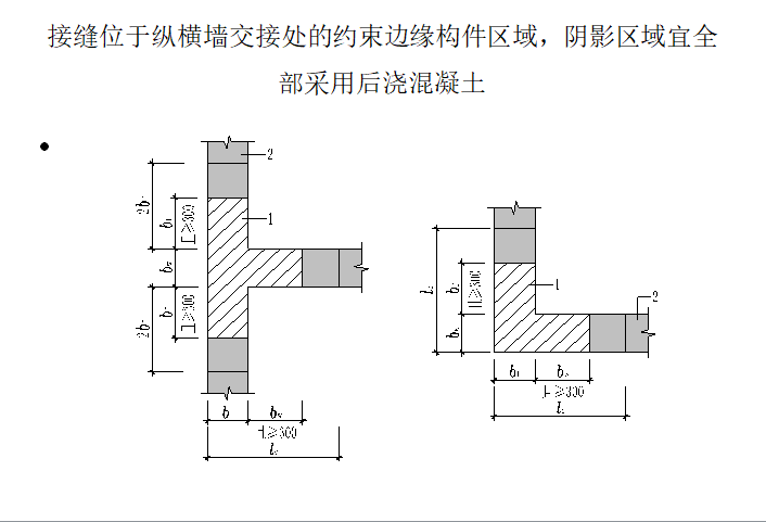 装配式混凝土剪力墙结构设计规程-边缘约束构件