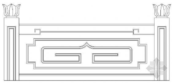 中式su栏杆资料下载-中式栏杆详图05