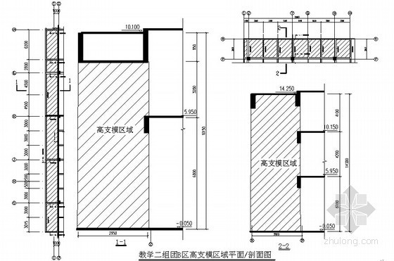 支模架模板CAD资料下载-[贵州]综合教学楼工程超高支模架施工方案