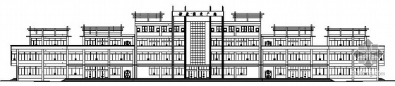 现代商业建筑施工图资料下载-某商业广场建筑施工图