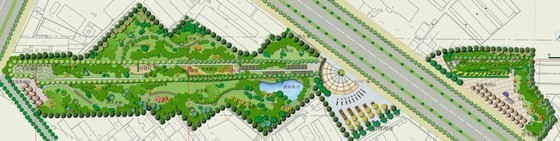 公共浴池设计方案资料下载-[荷泽]公共环境规划设计方案