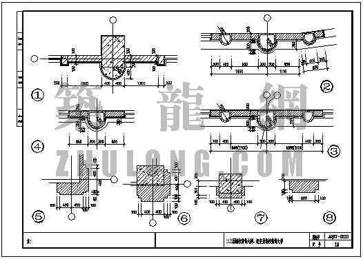 架空层室内标准化资料下载-架空层墙柱装饰大样