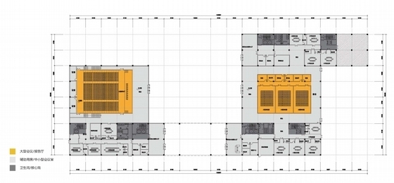 [四川]现代风格高层科研办公楼建筑设计方案文本-现代风格高层科研办公楼建筑设计平面图