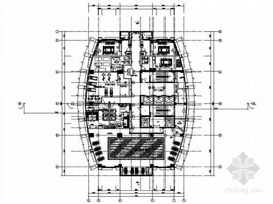 高层装饰CAD图纸资料下载-[江苏]高层连锁酒店客房装修CAD施工图（含效果）