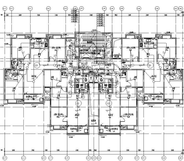 大型综合体CAD资料下载-江西省大型商业综合体项目住宅子项电气施工图