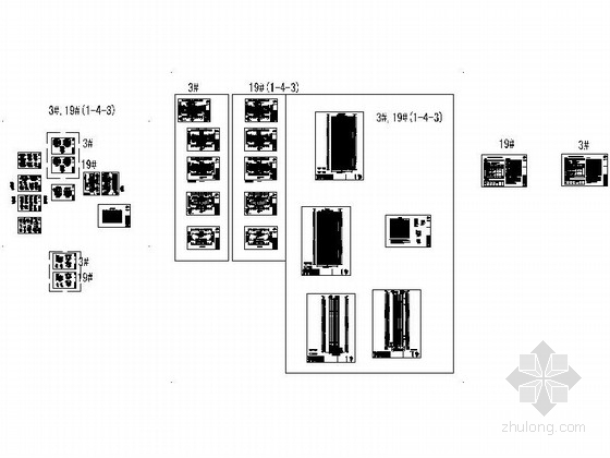 南方某三十三层简欧三段式住宅楼建筑施工图- 