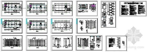 教学楼毕业设计建筑图资料下载-[学士]某教学楼优秀毕业设计