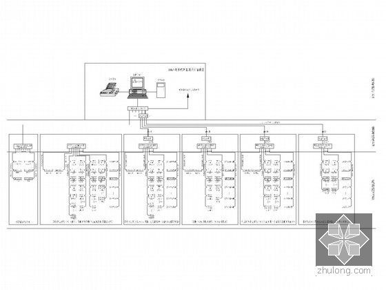 [宁波]大型知名城市综合体全套电气施工图纸360张(含塔楼 机房工程 30万平)-商业&塔楼电能管理系统图