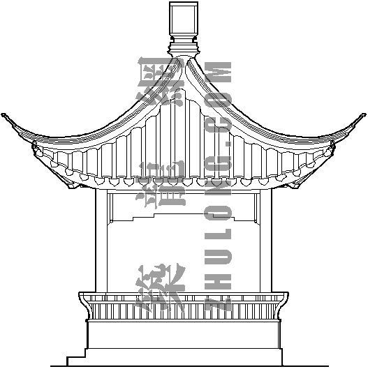 四角古亭全套施工图资料下载-四角古亭大样详图