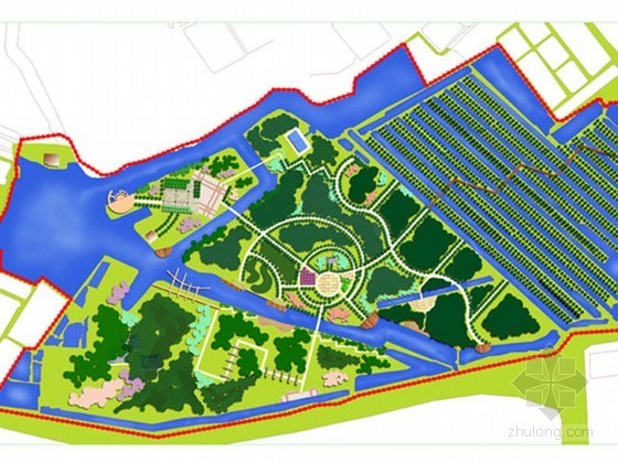 绥中滨海生态度假区整体可持续规划设资料下载-[扬州]生态度假区规划设计方案
