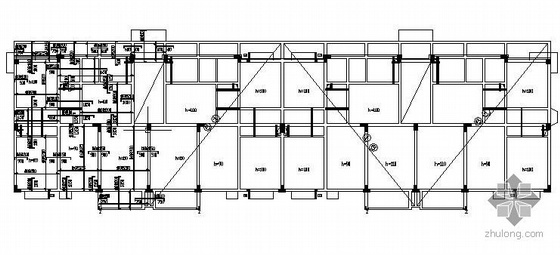 5层框架结构图资料下载-某5层异型柱框架结构住宅楼建筑及结构图