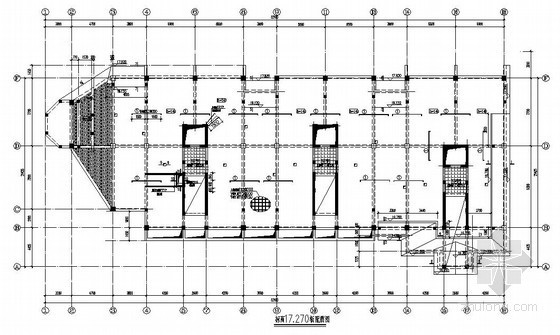 筏型基础设计资料下载-[北京]框剪会所结构施工图（六层 筏型基础）