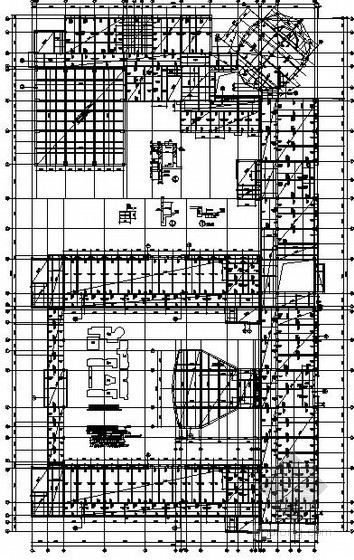 安徽中学教学楼设计资料下载-[安徽]四层框架结构教学楼结构施工图（中学教学楼 桩基础）