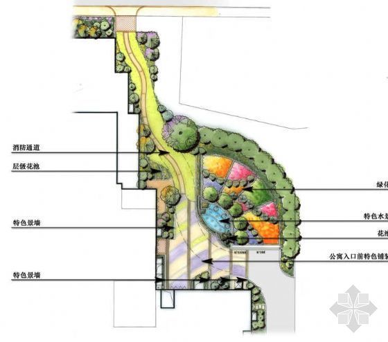 环境设计水景设计资料下载-龙城广场环境设计部分方案