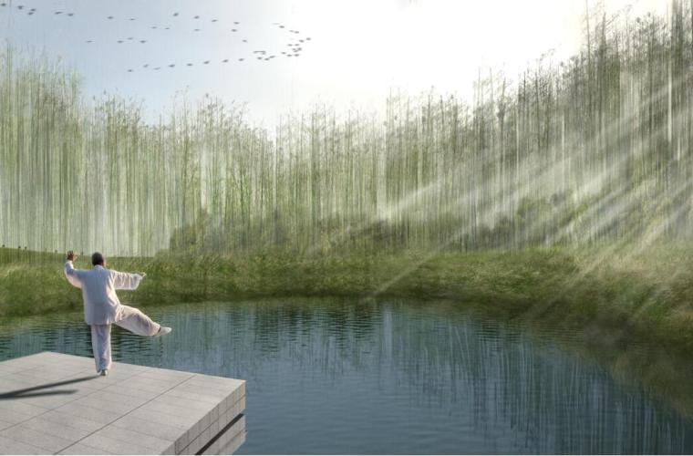 湿地公园设计方案范文资料下载-[江苏]昆山湿地公园景观设计方案（生态）