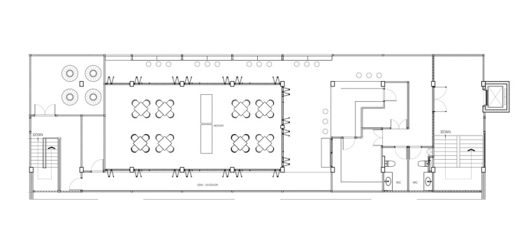 由自然而生的空间垂直感/Junsekino建筑师事务所-20平面5.jpg
