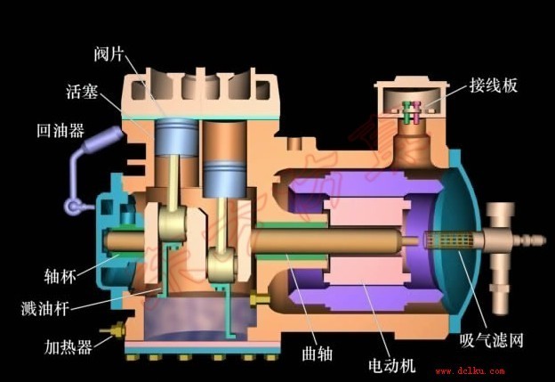 干式蒸发器和满液式蒸发器资料下载-并联机组制冷系统的管路设计