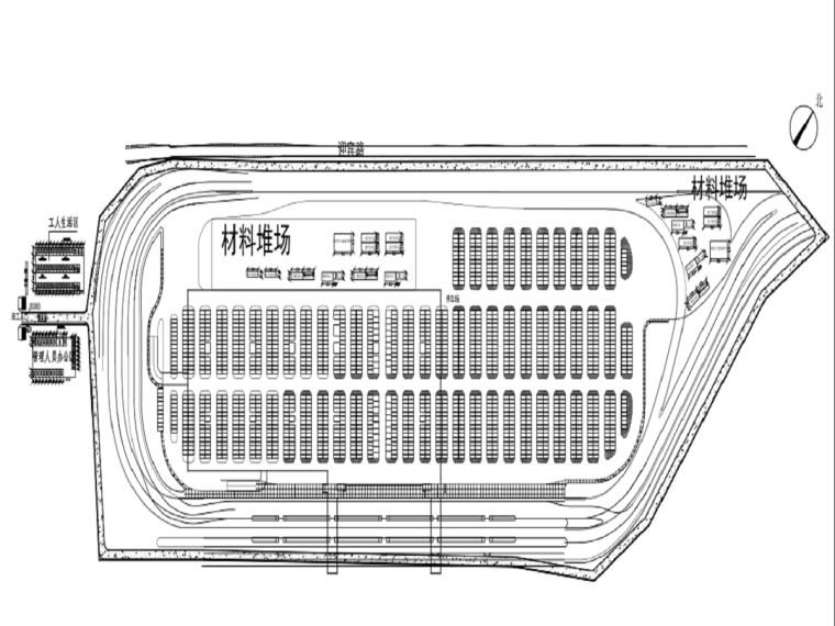 施工总平面体资料下载-[哈尔滨]高架桥桥体及地面停车场施工工程技术标（911页）