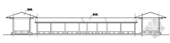 花架景观亭施工图资料下载-某单位花架亭施工图