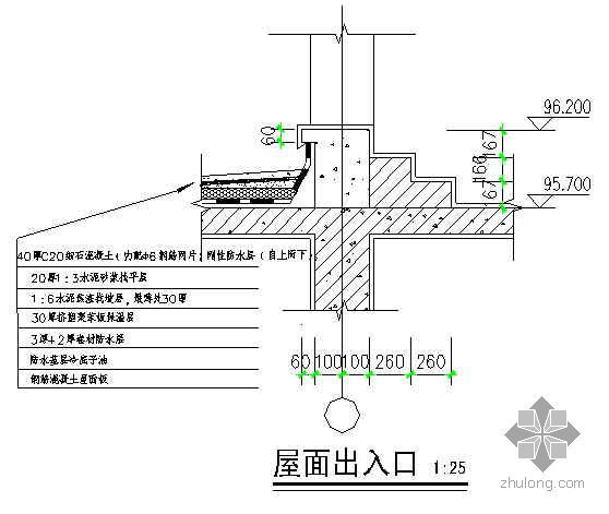 上人屋面方案资料下载-合肥市某住宅小区上人屋面施工方案