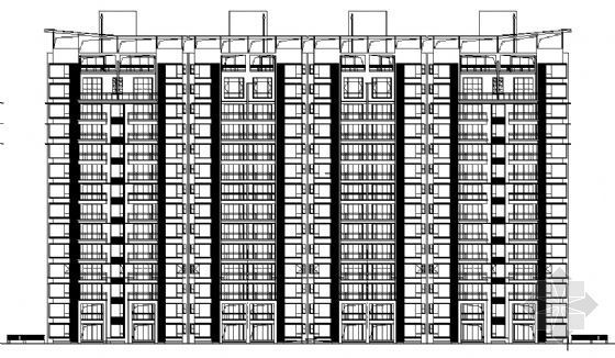 小区高层建筑施工图资料下载-高层小区建筑施工图
