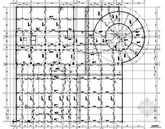 客运中心CAD资料下载-某客运中心地下室结构施工图