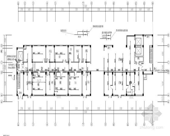 建筑消防改造设计施工图资料下载-[上海]11层病房楼消防改造给排水施工图