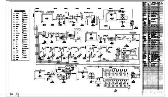 电子厂车间配电资料下载-某电子厂高纯水制取流程图