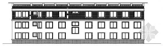 三层医院建筑图纸资料下载-某市三层医院病房楼建筑施工图